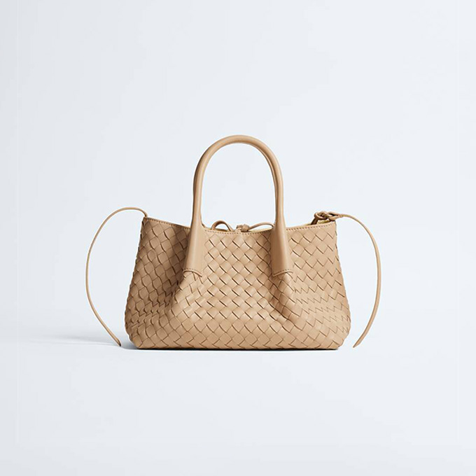 bottega veneta pinacoteca small woven tote bag #819004